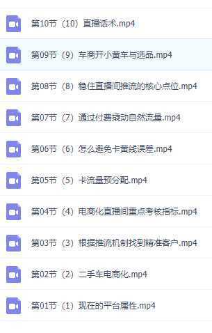 二手车电商化直播落地课,从0到1带你玩转二手车直播