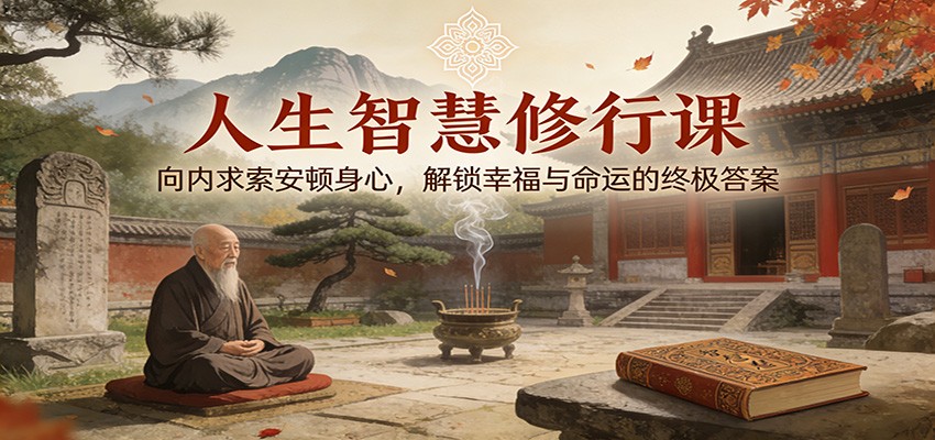 人生智慧修行课:向内求索安顿身心,解锁幸福与命运的终极答案