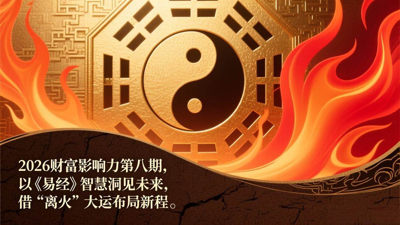 2026财富影响力第八期,以《易经》智慧洞见未来,借“离火”大运布局新程
