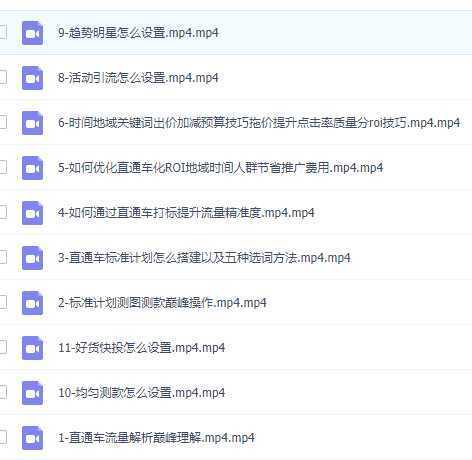 2023淘宝直通车高级系统课，实操性，系统性，实时性，直通车完整体系教学