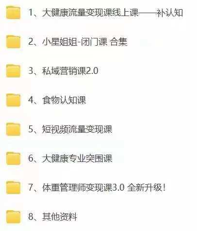 大健康 流量 变现2.0：拓高变现 流量/成高客单/低粉高变现/只讲落地实战