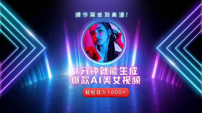 2025年最强副业：用AI做短视频，从零开始打造爆款账号！