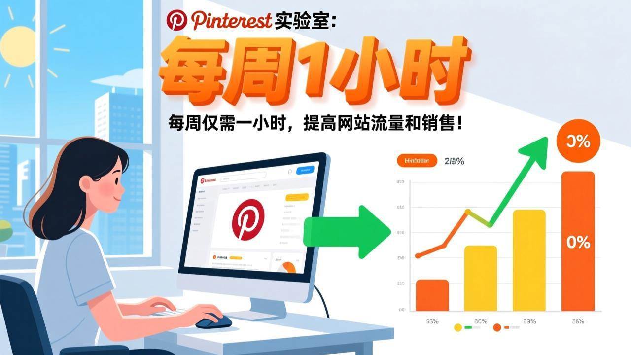 Pinterest实验室：每周仅需一小时，提高网站流量和销售！
