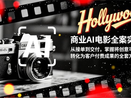 商业AI电影全案实战：从接单到交付，掌握将创意可靠地转化为客户付费成果的全套方法论
